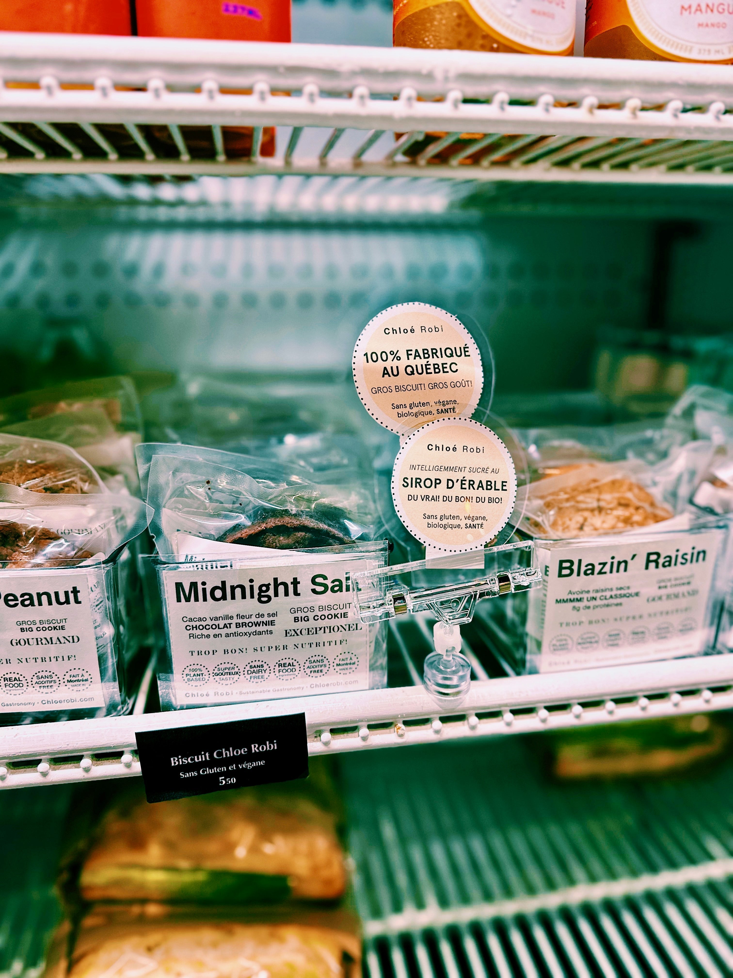 Montreal's tastiest vegan, gluten-free, organic cookies in Nun's Island: Find them at Cafe Welina